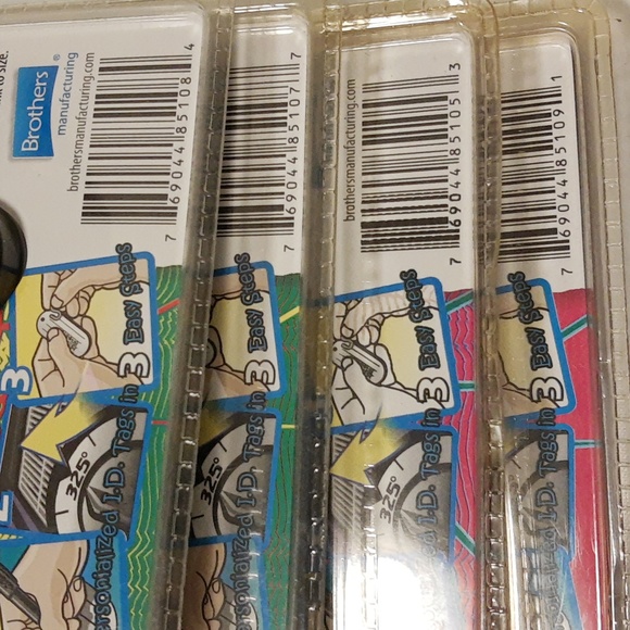 Incredible Shrinking Skate Tag Homemade ID Tags, Luggage Tags, Lot of 4 - Picture 7 of 13